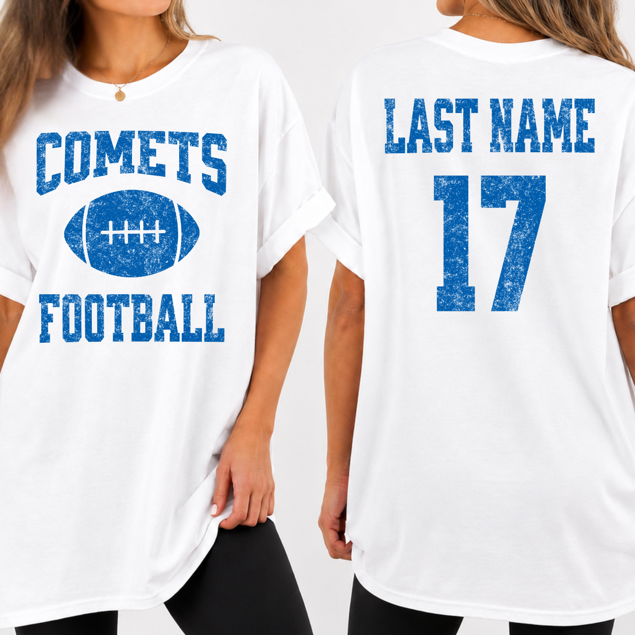 West Liberty Comets Football Tees