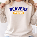 Wilton Beavers Classic Arch Crewneck