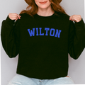 Wilton Blue Classic Arch Crewneck