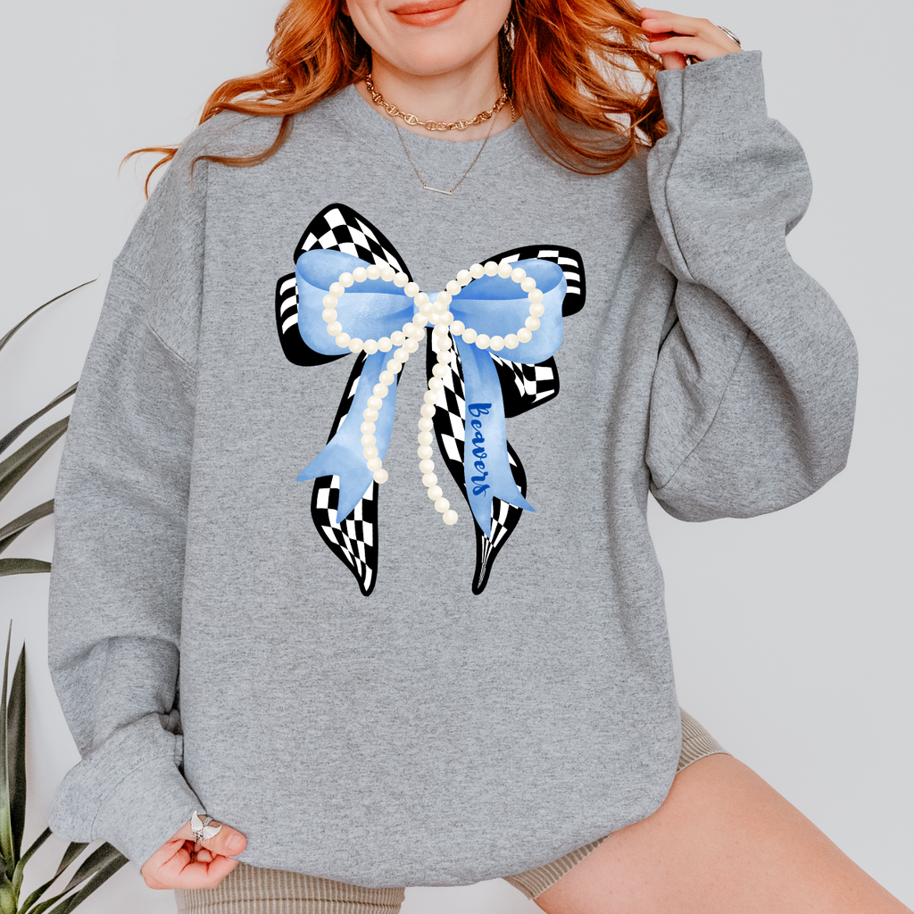 Wilton Beavers Pearl Bow Crew