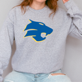 Durant Wildcats Classic Mascot Crewneck