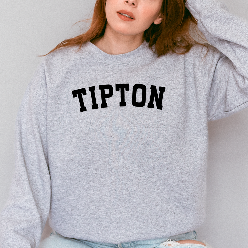 Tipton Classic Black Arch Crewneck