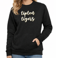 Tipton Tigers Script Pocket Crewneck
