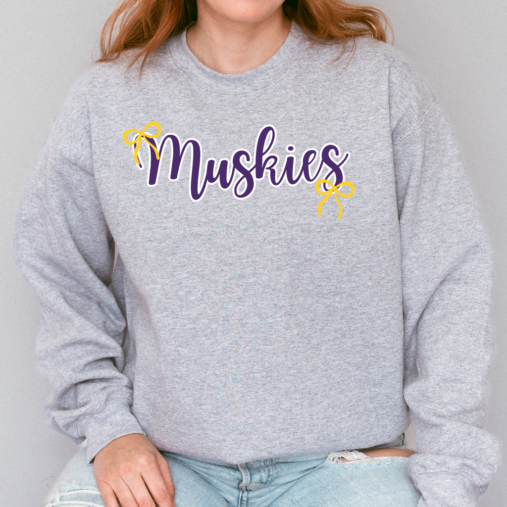 Muscatine Muskies Crewneck Sweatshirt