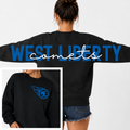 West Liberty Comets BIG BACK Team and School Crewneck