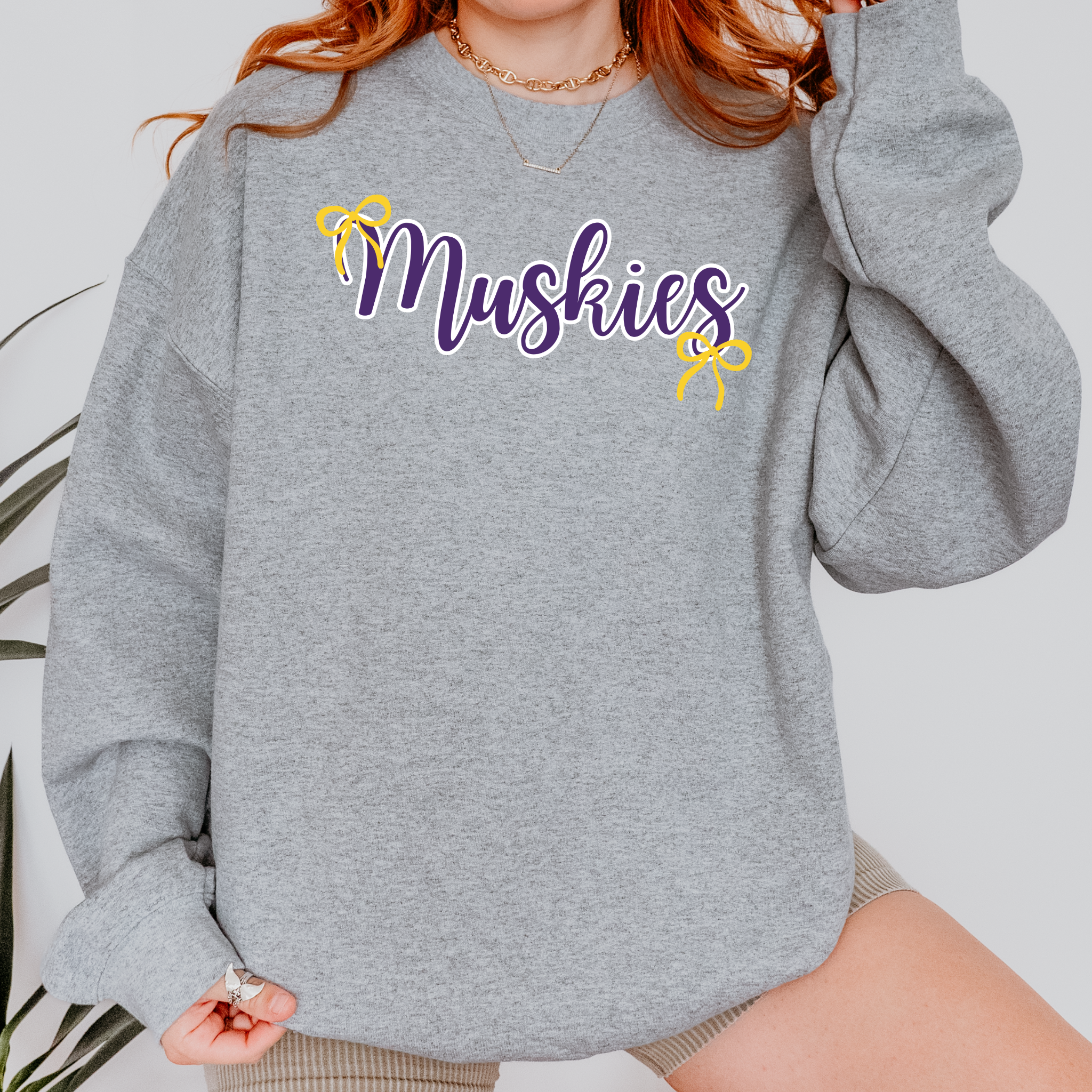 Muscatine Muskies Crewneck Sweatshirt