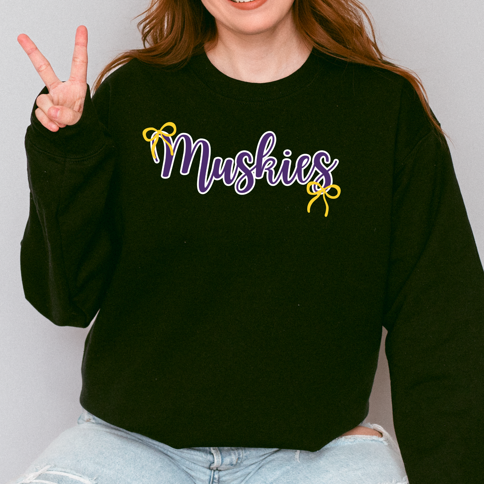 Muscatine Muskies Crewneck Sweatshirt