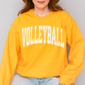 Muscatine Muskies Volleyball Distressed Arch Crewneck