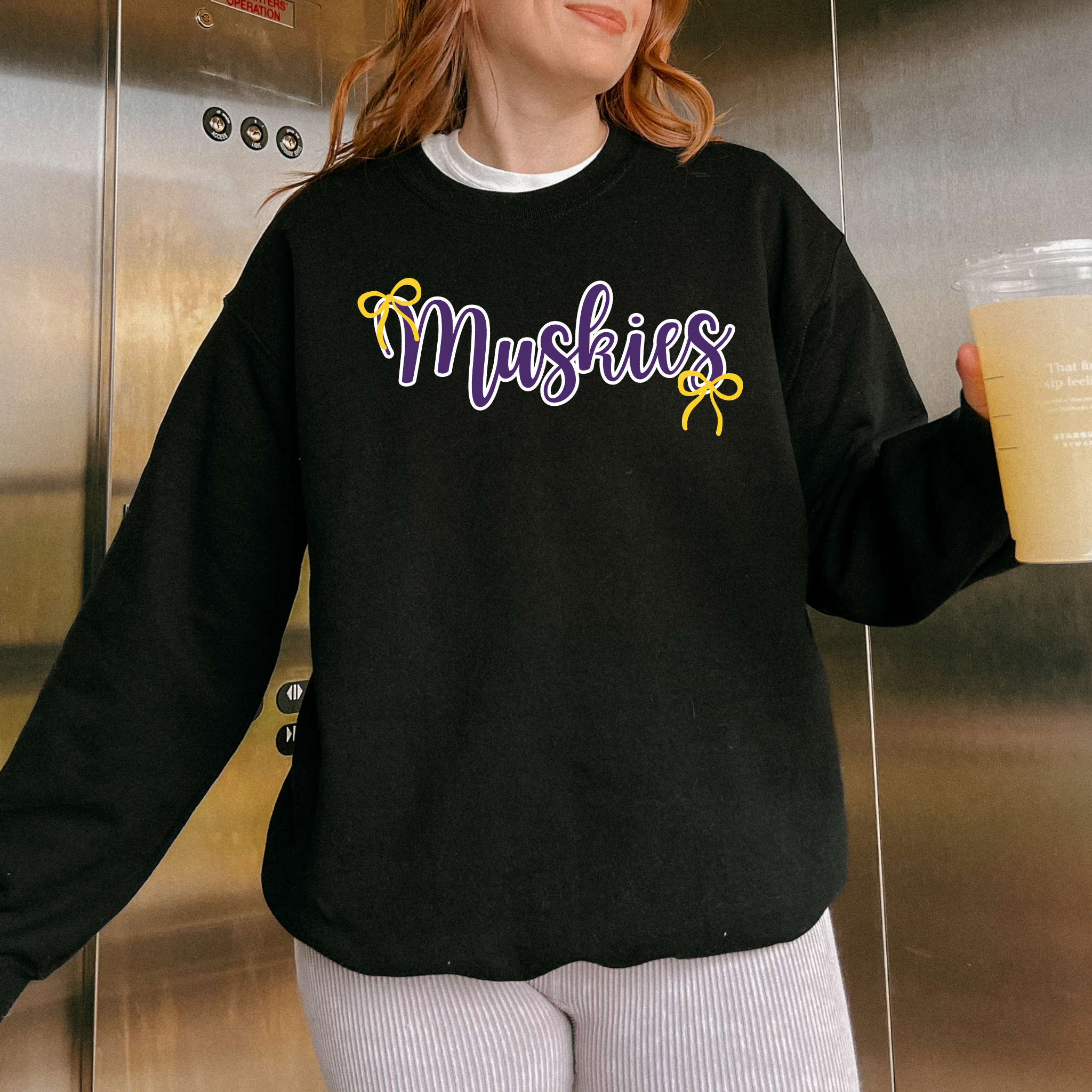 Muscatine Muskies Crewneck Sweatshirt