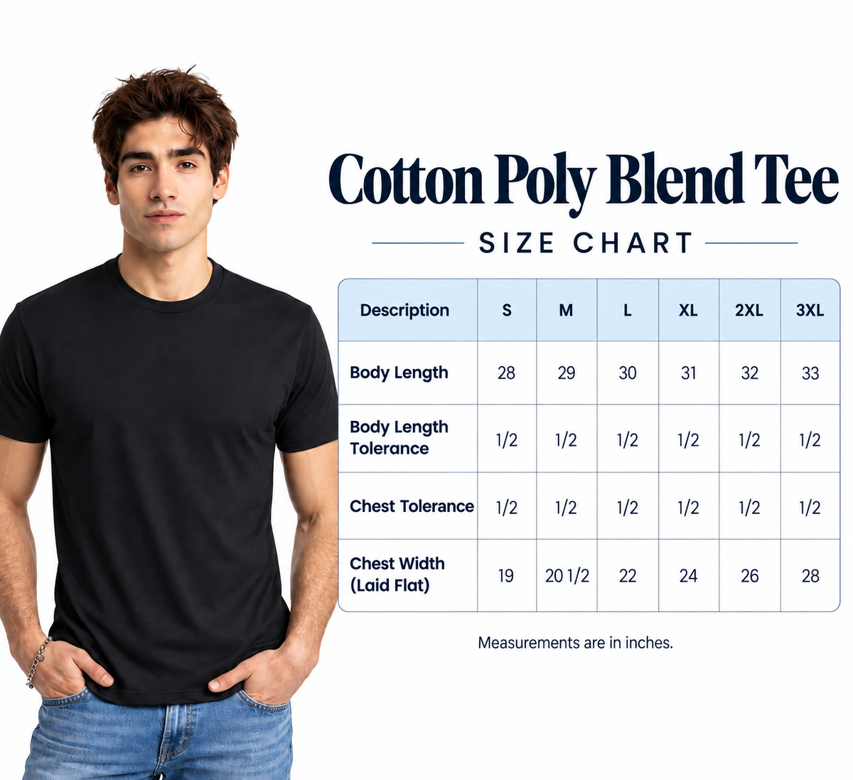 Wilton Dance Collegiate Cotton Poly Blend Tee
