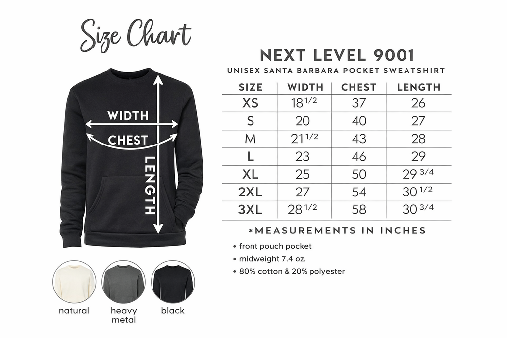 Tipton Tigers Classic Logo Pocket Crew