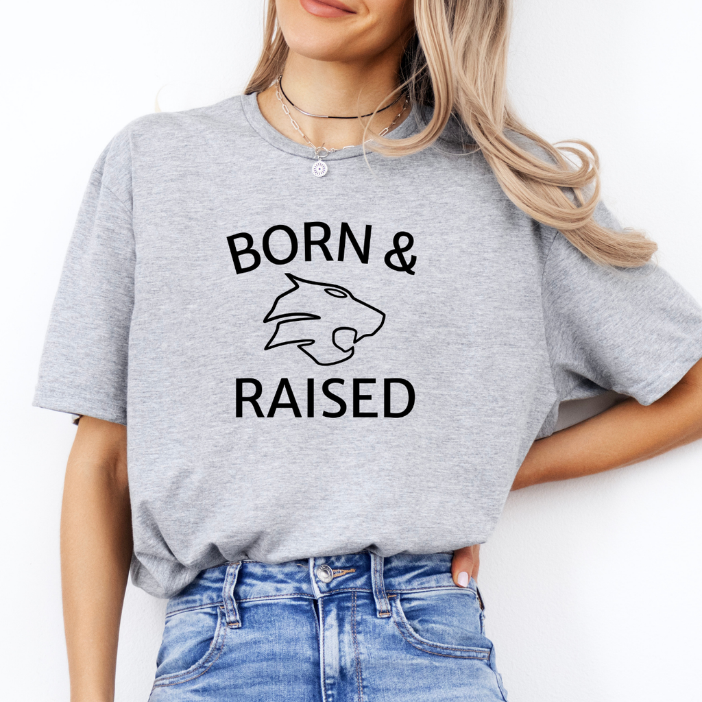 Born & Raised Wildcats Tee