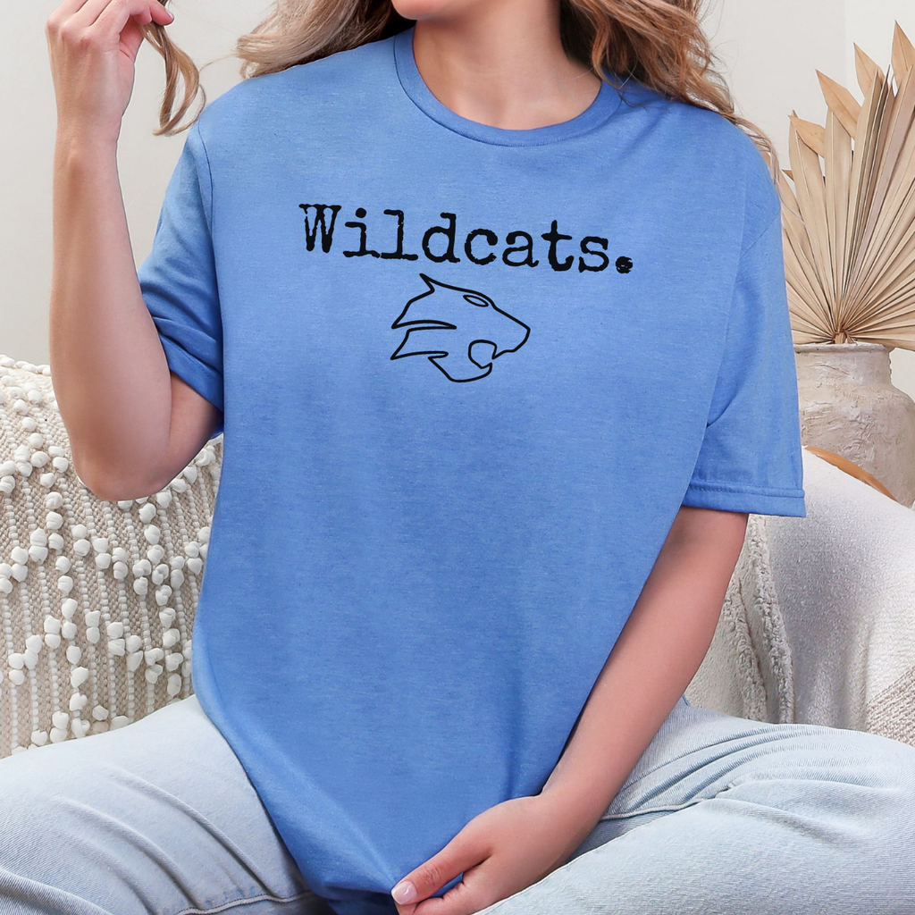 Wildcats Minimal Mascot Tee