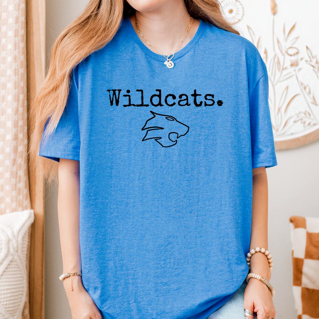 Wildcats Minimal Mascot Tee
