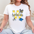 W Wildcat Bow Mascot Tee