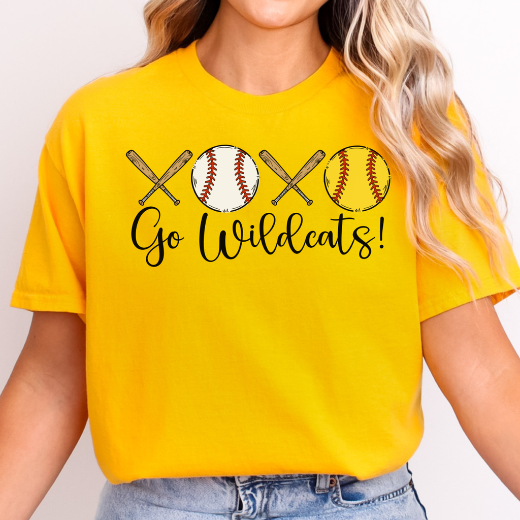 Durant Wildcats Softball Baseball Tee