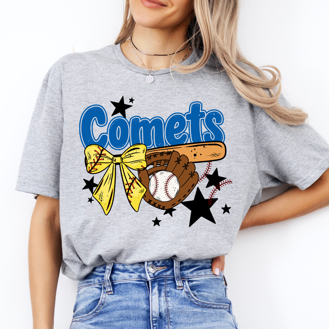 West Liberty Comets Softball Tee