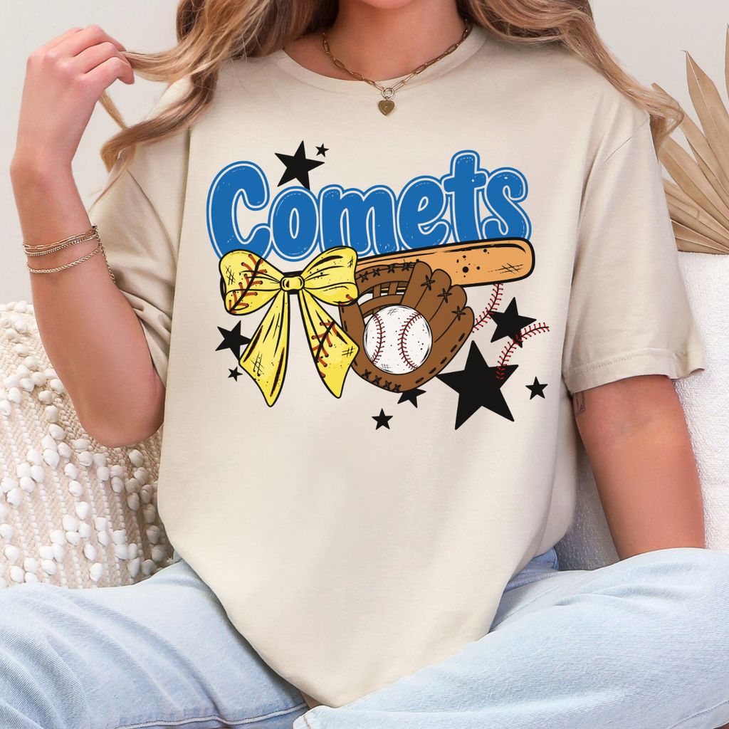West Liberty Comets Softball Tee