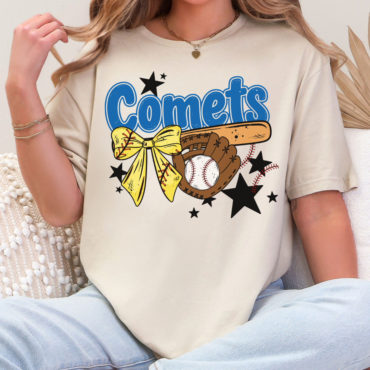 West Liberty Comets Softball Tee