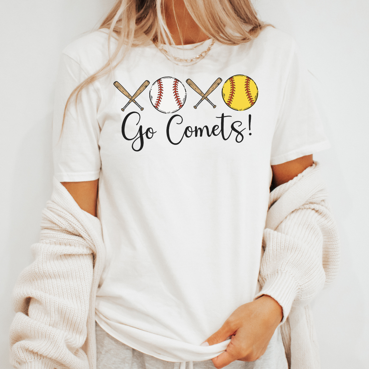 West Liberty Comets Softball Tee