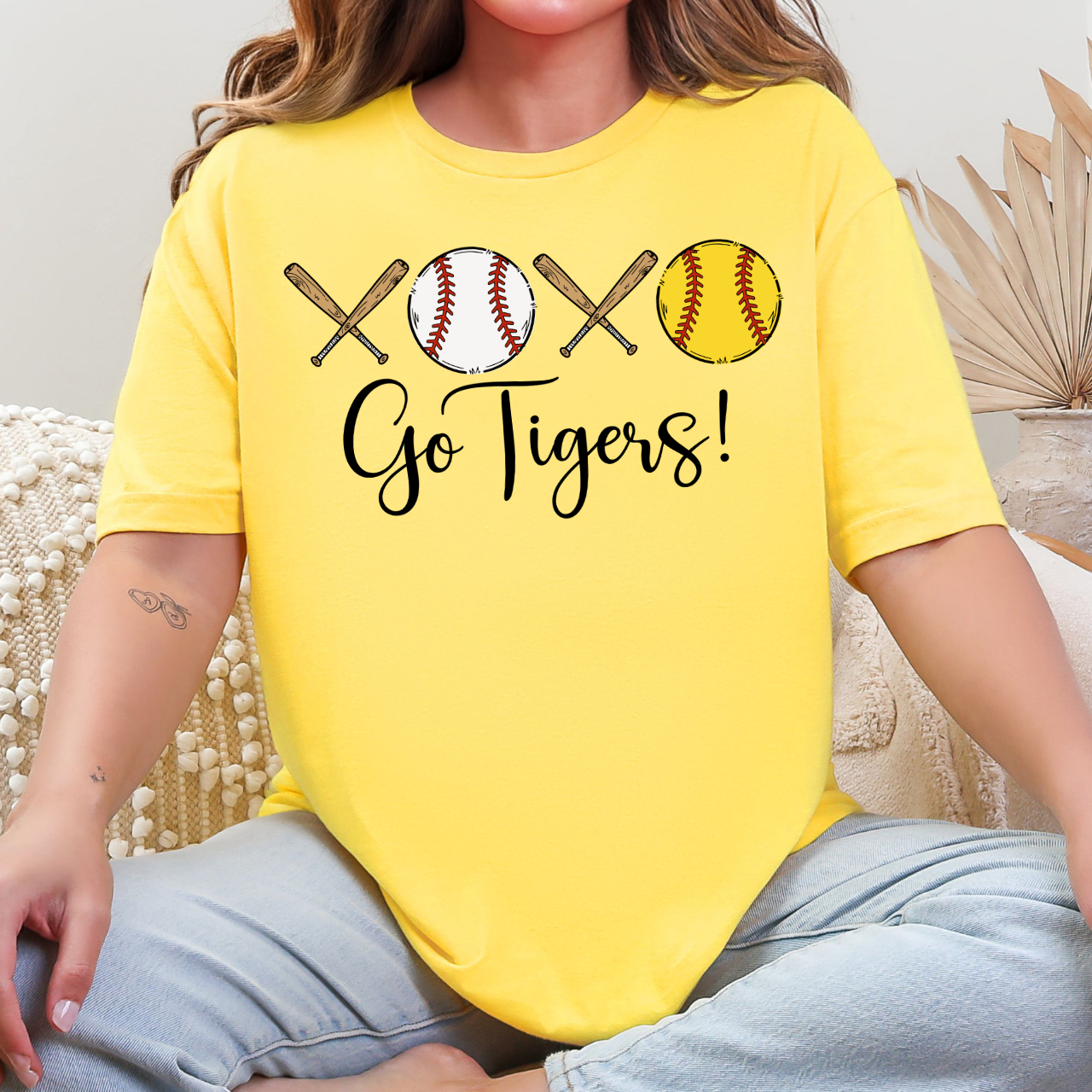Tipton Tigers Baseball Softball Tee