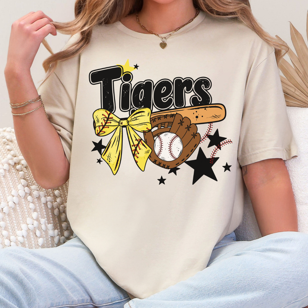 Tipton Tigers Baseball Softball Tee