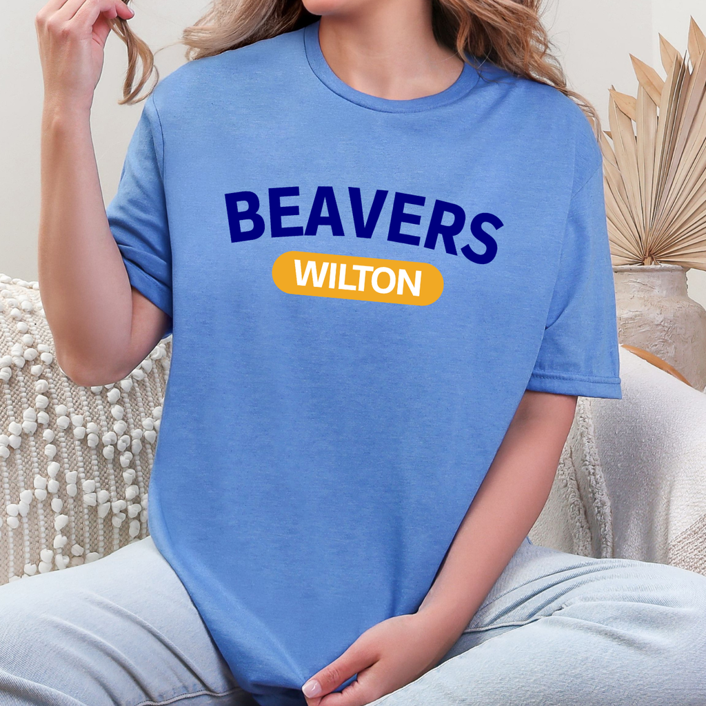 Wilton Beavers Adult Classic Arch Tee