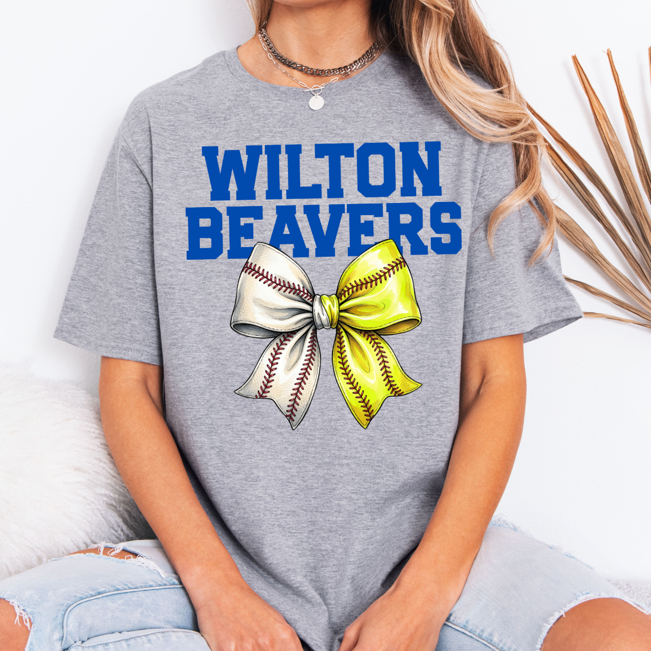 Wilton Beavers Baseball Softball Tee
