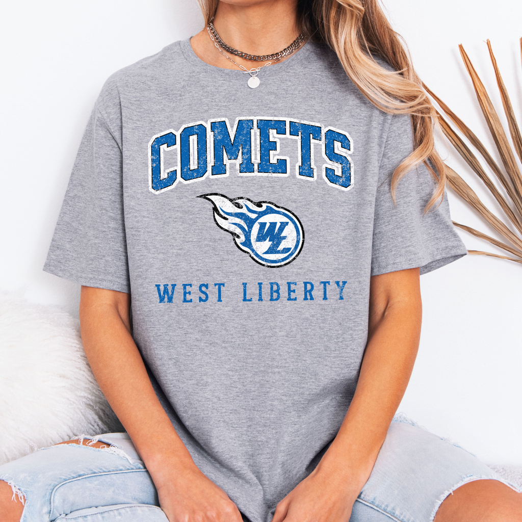 West Liberty Comets Classic Mascot Tee