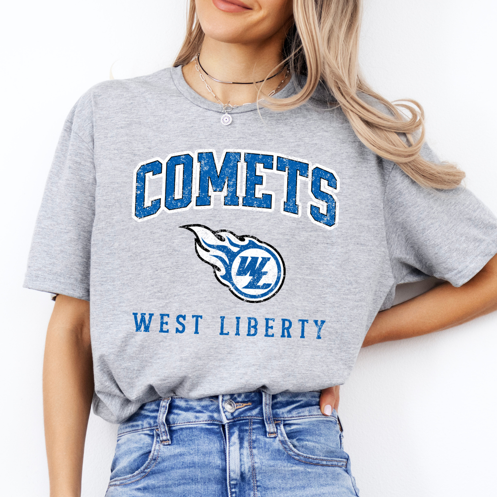 West Liberty Comets Classic Mascot Tee