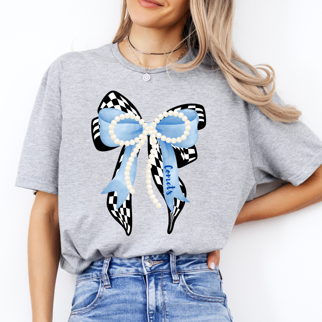 West Liberty Comets Pearl Bow Tee