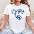 West Liberty Comets Mascot Tee