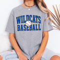 Durant Wildcats Baseball Tee