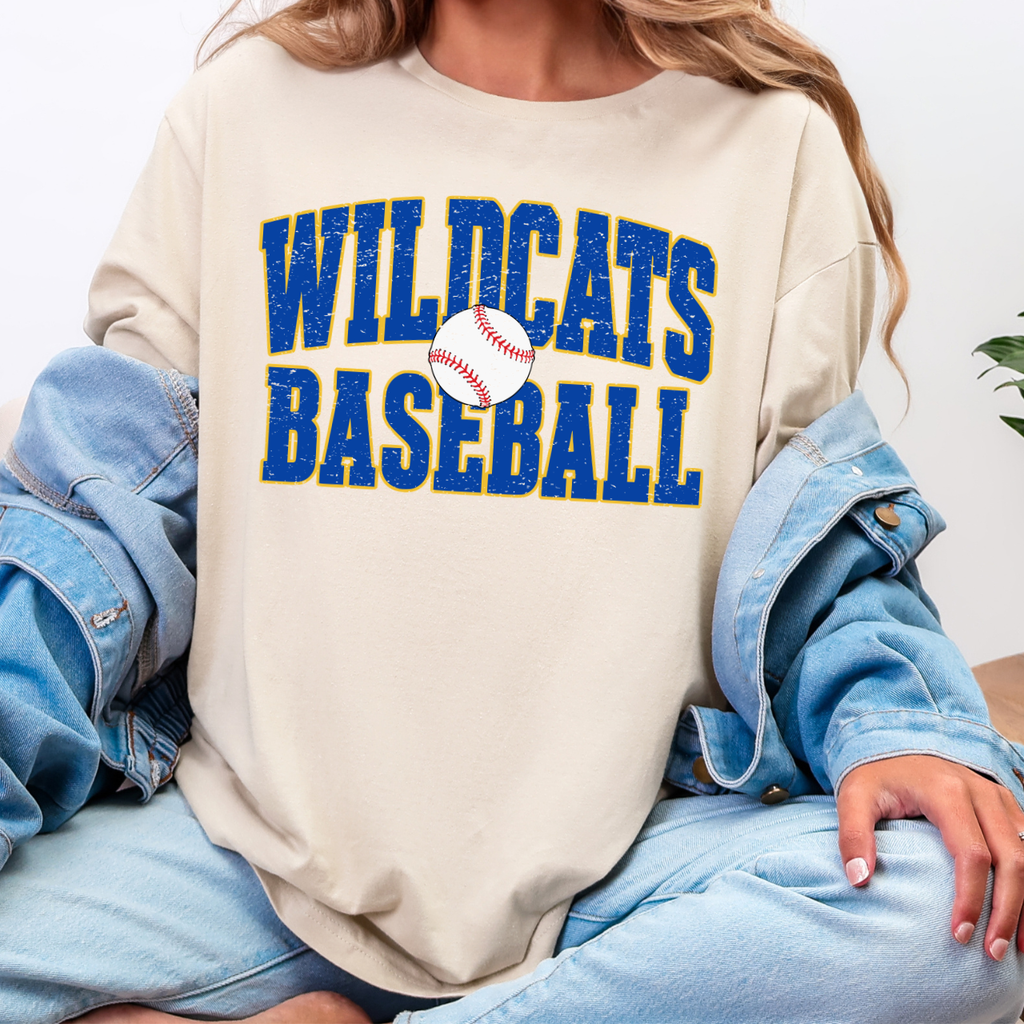 Durant Wildcats Baseball Tee