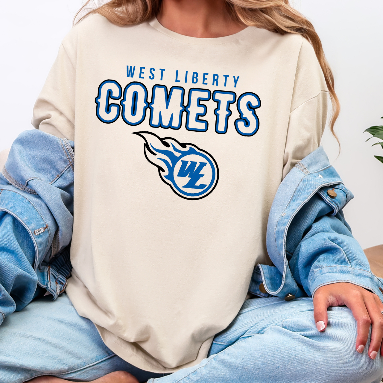 West Liberty Comets Mascot Tee