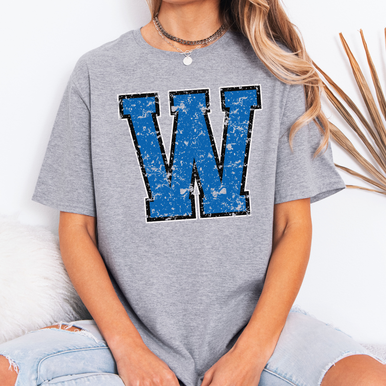 West Liberty Distressed W Tee