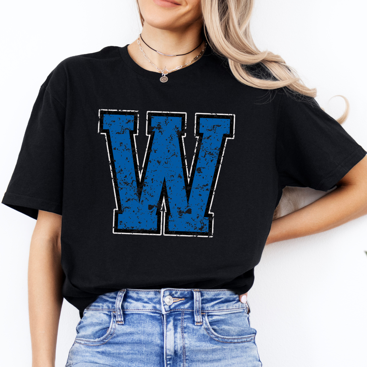West Liberty Distressed W Tee
