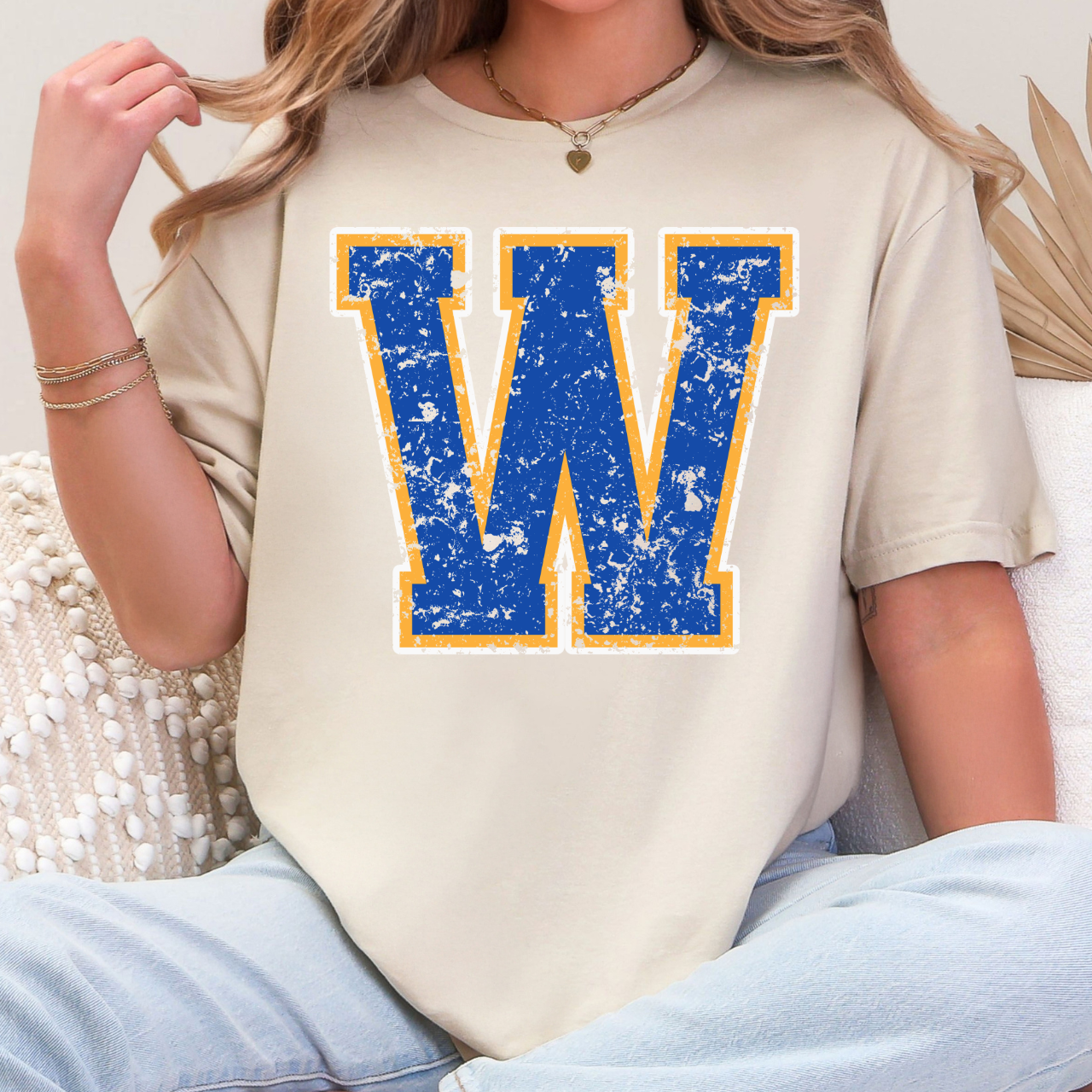 Wilton Vintage “W” Adult Tee