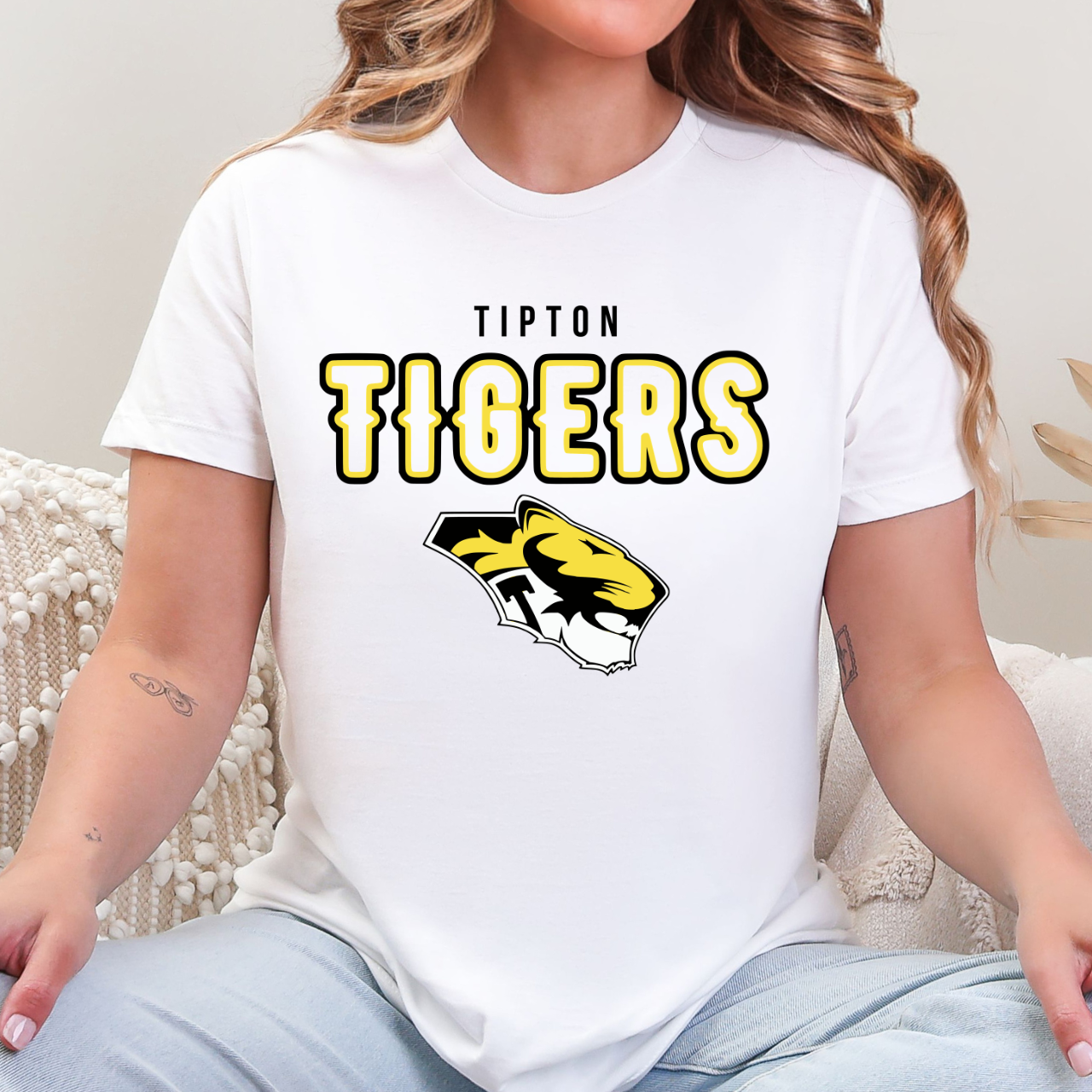 Tipton Tigers Mascot Classic Tee