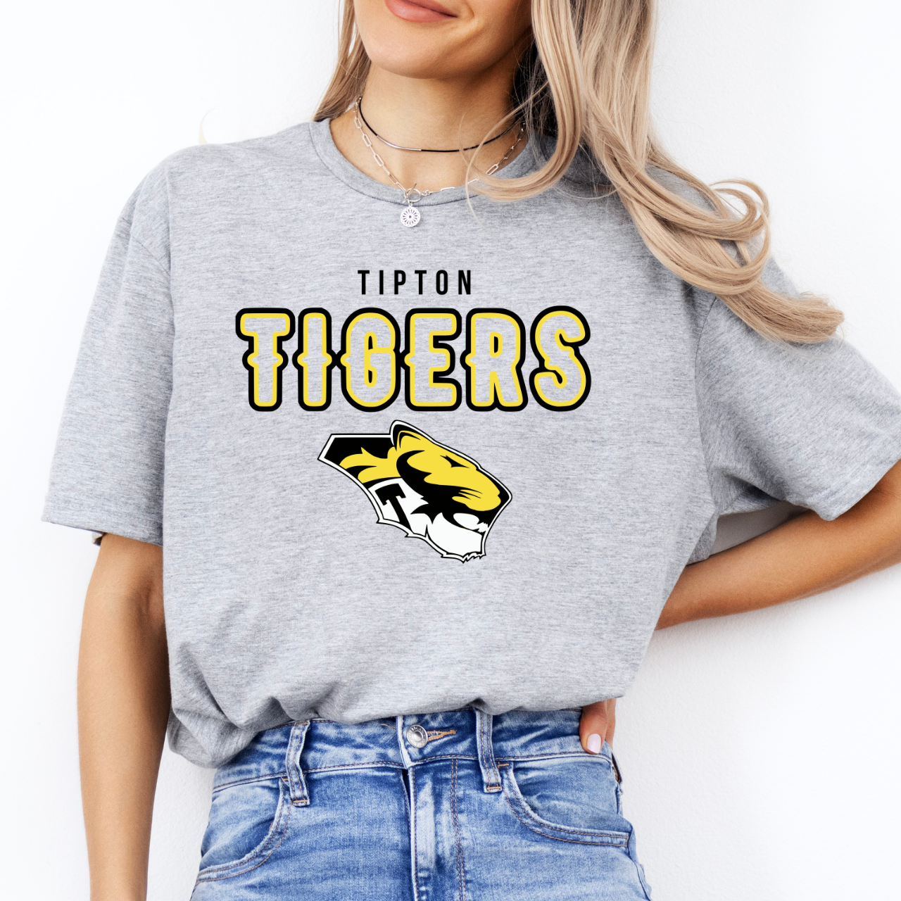 Tipton Tigers Mascot Classic Tee