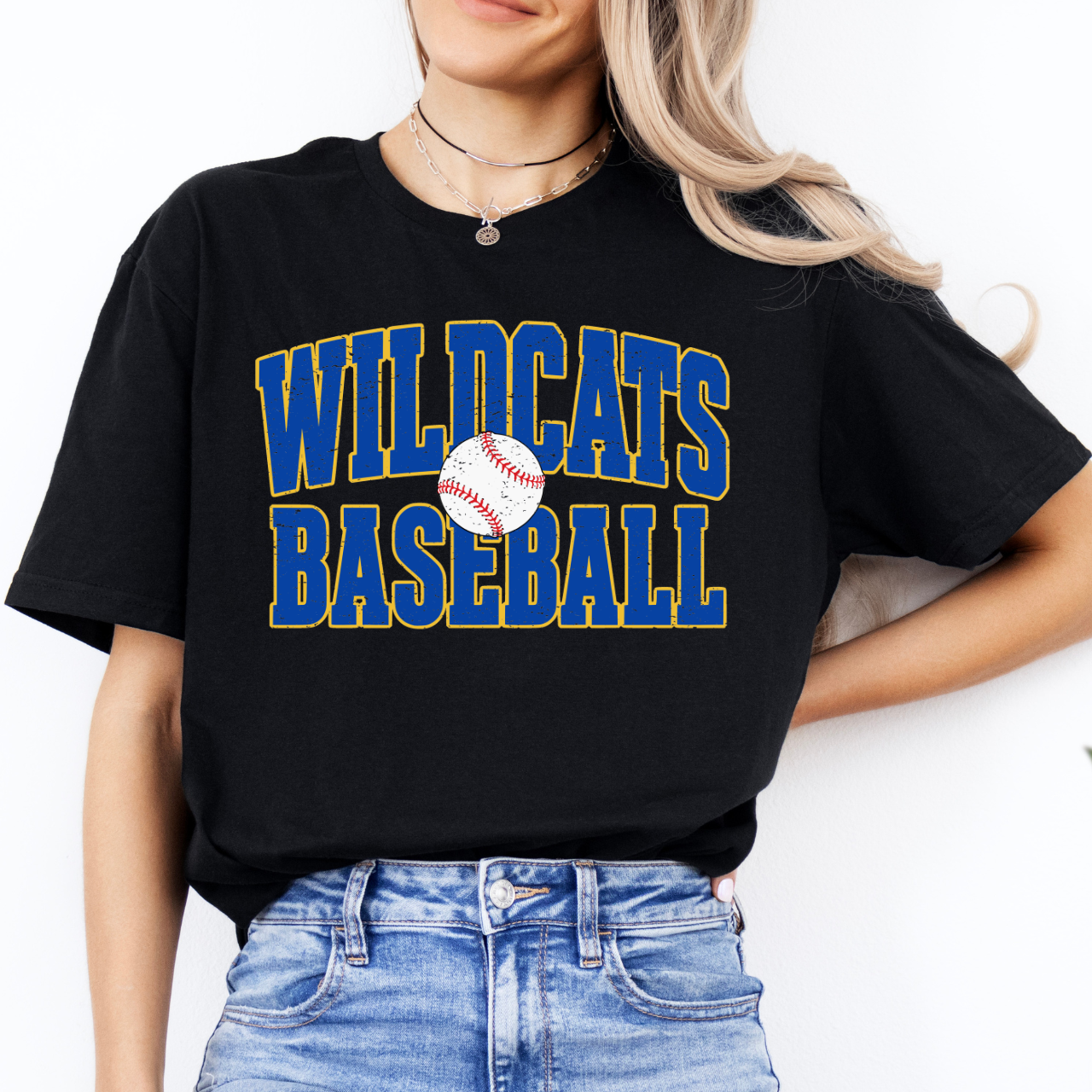 Durant Wildcats Baseball Tee