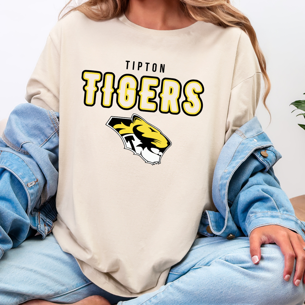 Tipton Tigers Mascot Classic Tee