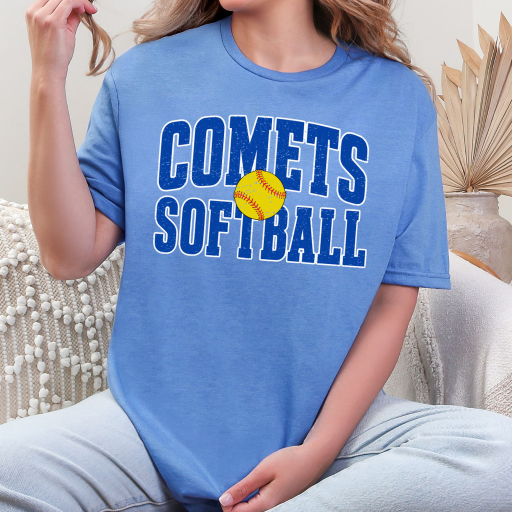 West Liberty Comets Softball Tee