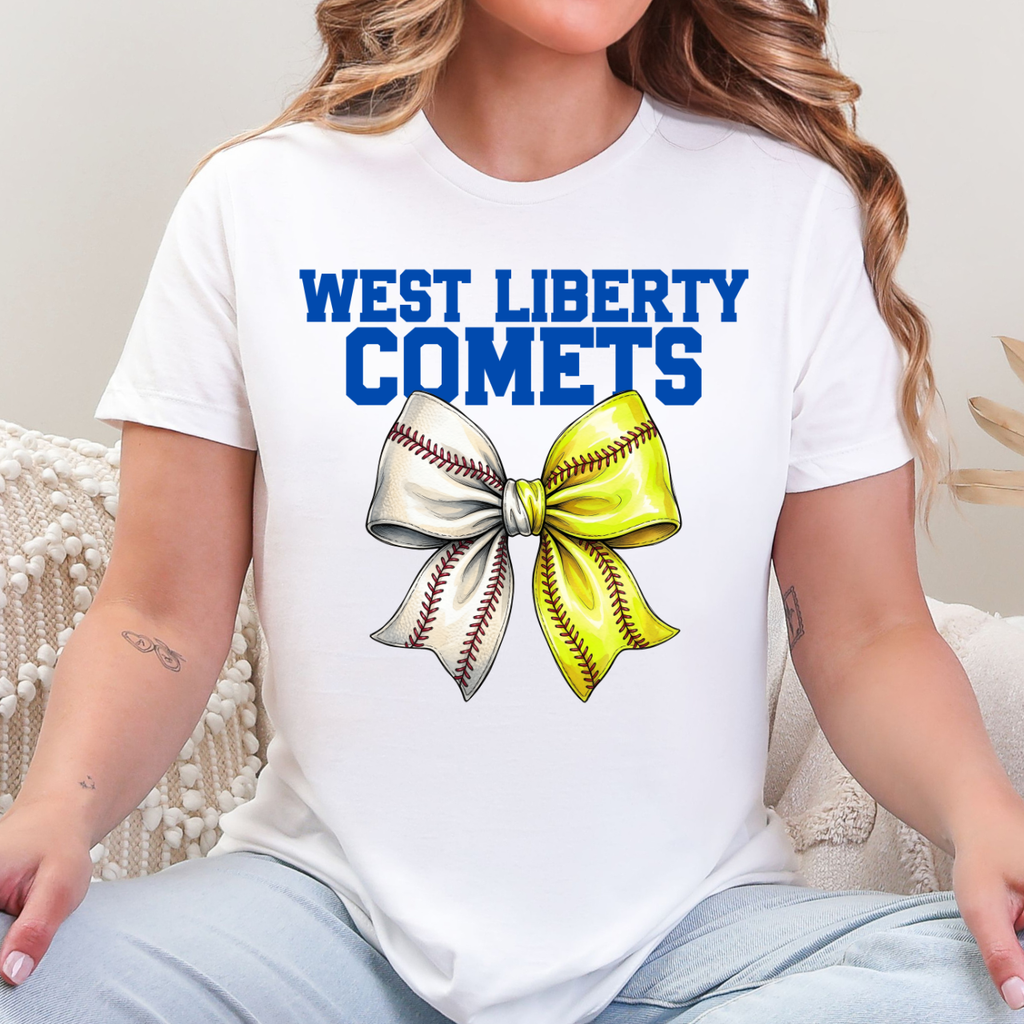 West Liberty Comets Baseball Softball Tee