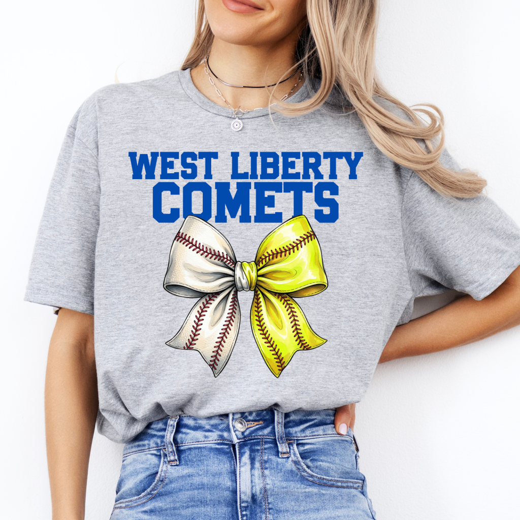 West Liberty Comets Baseball Softball Tee