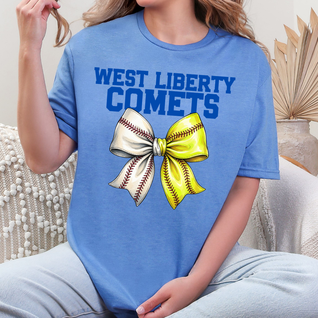 West Liberty Comets Baseball Softball Tee