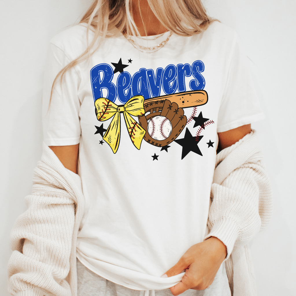 Wilton Beavers Softball Baseball Tee