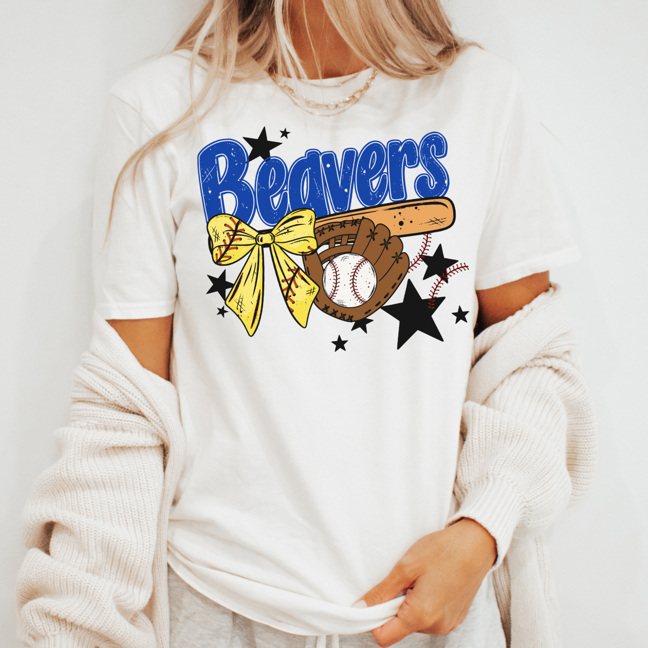 Wilton Beavers Softball Baseball Tee