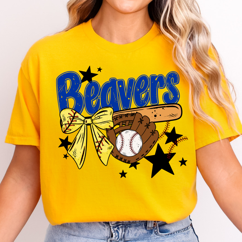 Wilton Beavers Softball Baseball Tee