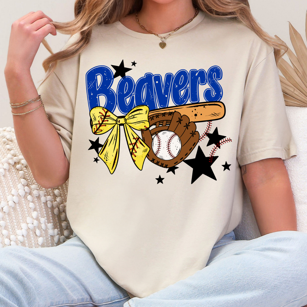 Wilton Beavers Softball Baseball Tee